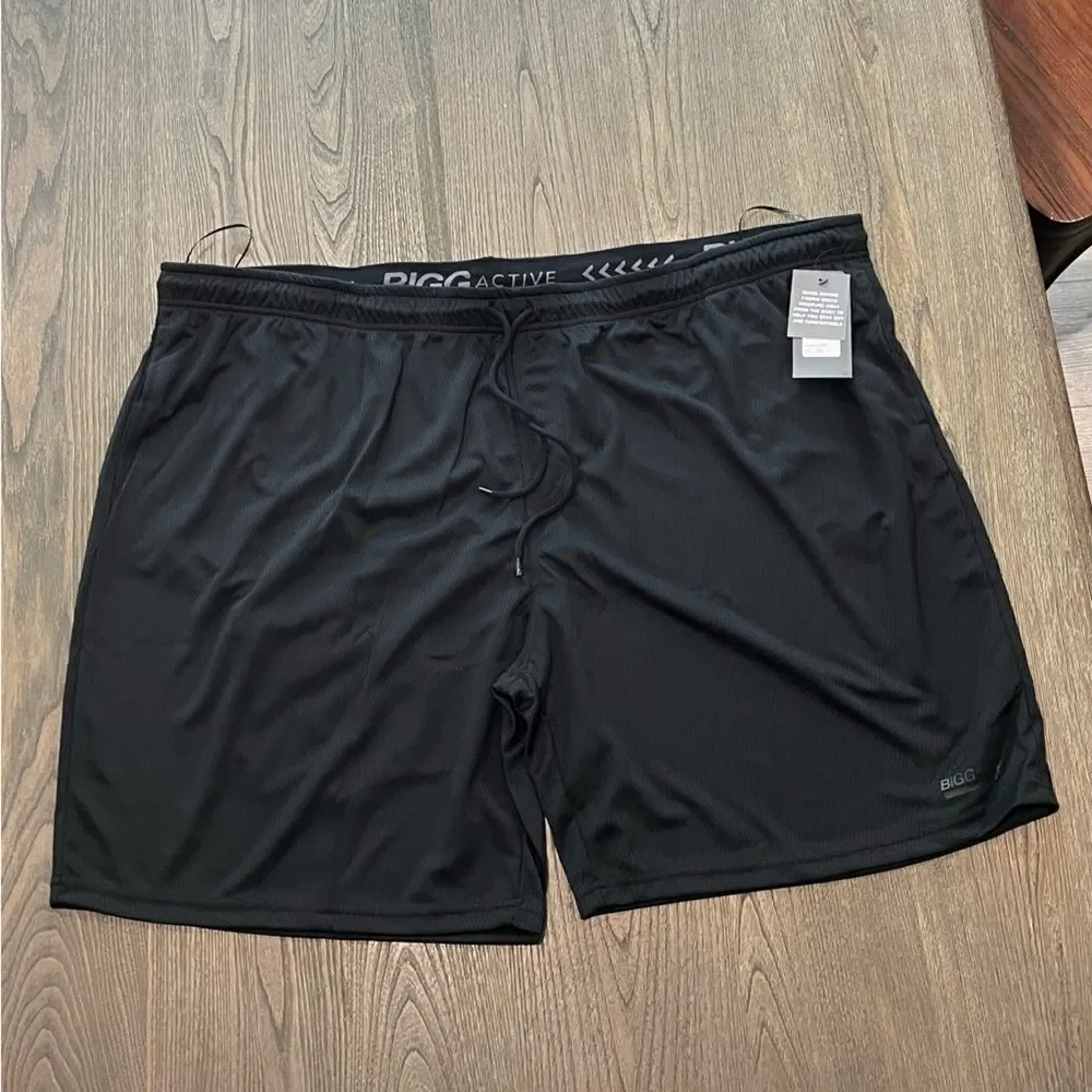 NWT Johnny Bigg Active Textured Knit Shorts Black Size 9X